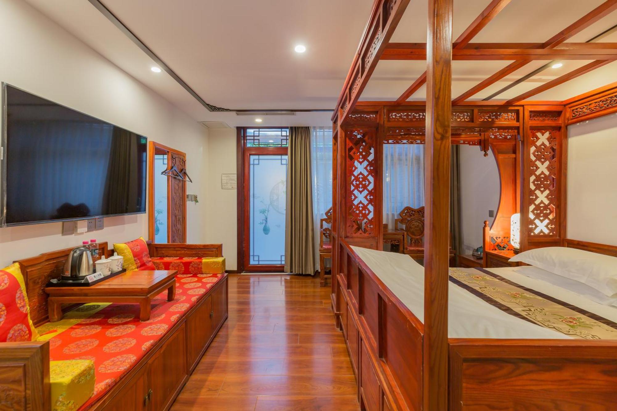 Qinfu Hotel Beijing Nanluogu Lane Houhai Extérieur photo